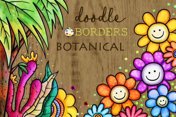 Doodle Floral Botanical Page Borders: A Designer's Evaluation