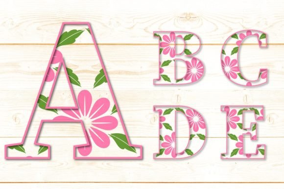 The Art of Expression: Integrating Floral Doodle Alphabet Letters into Your Creative Workflow