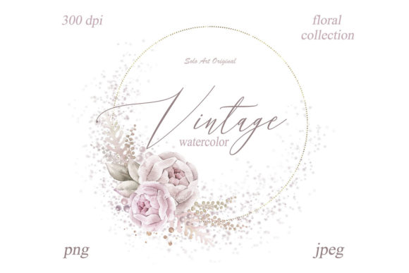 The Art of Pastel Roses: Elevating Design with Vintage Floral Frames