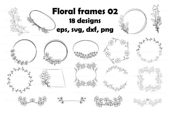 The Artful Charm of Floral Doodle Borders: A Guide to Hand-Sketched Digital Beauty