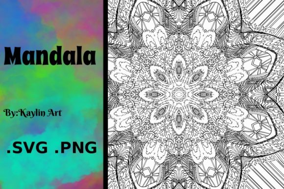 The Kaleidoscope Coloring Page Design SVG: Your Gateway to Creative Freedom