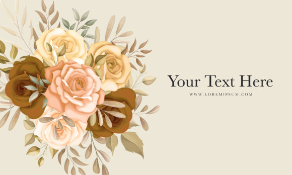 The Ultimate Elegant Autumn Floral Background