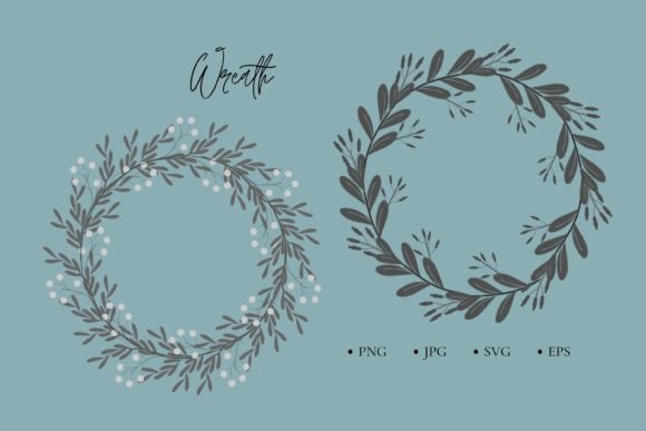 The Versatile Floral Wreath Silhouette for Modern Creators