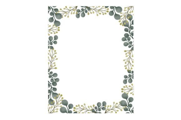 The Versatile Yellow Floral Frame Illustration