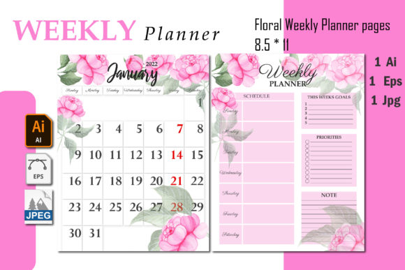 Watercolor Floral Weekly Planner 2022: An Evaluation