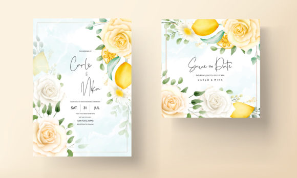 Your Essential Guide to the Yellow Floral Wedding Invitation Card